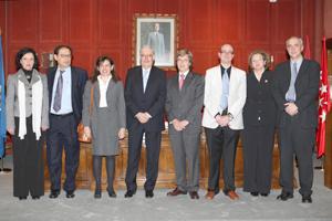 Equipo de dirección de la ETSI de Montes